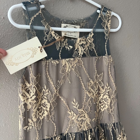 NWT Joyfolie Collette Dress in Barely Blue Sz 7 - Picture 6 of 12